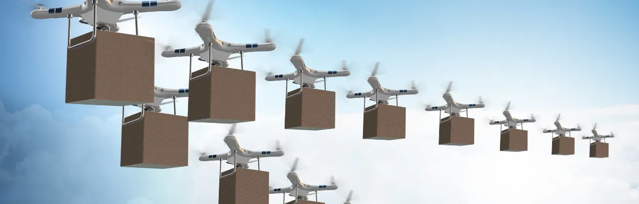 Przesyłki doręczane za pośrednictwem dronów
